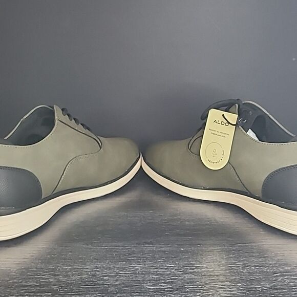 ALDO SEYMOUR Green Oxford Shoes - Water Resistant NEW NWT Sz 9 ?